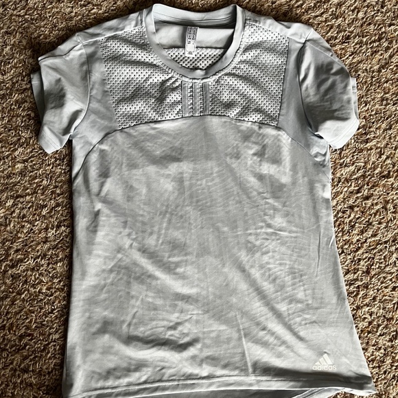 Adidas Light Blue Athletic Top - Picture 1 of 4